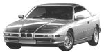 BMW E31 C3858 Fault Code