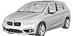 BMW F45 C3858 Fault Code